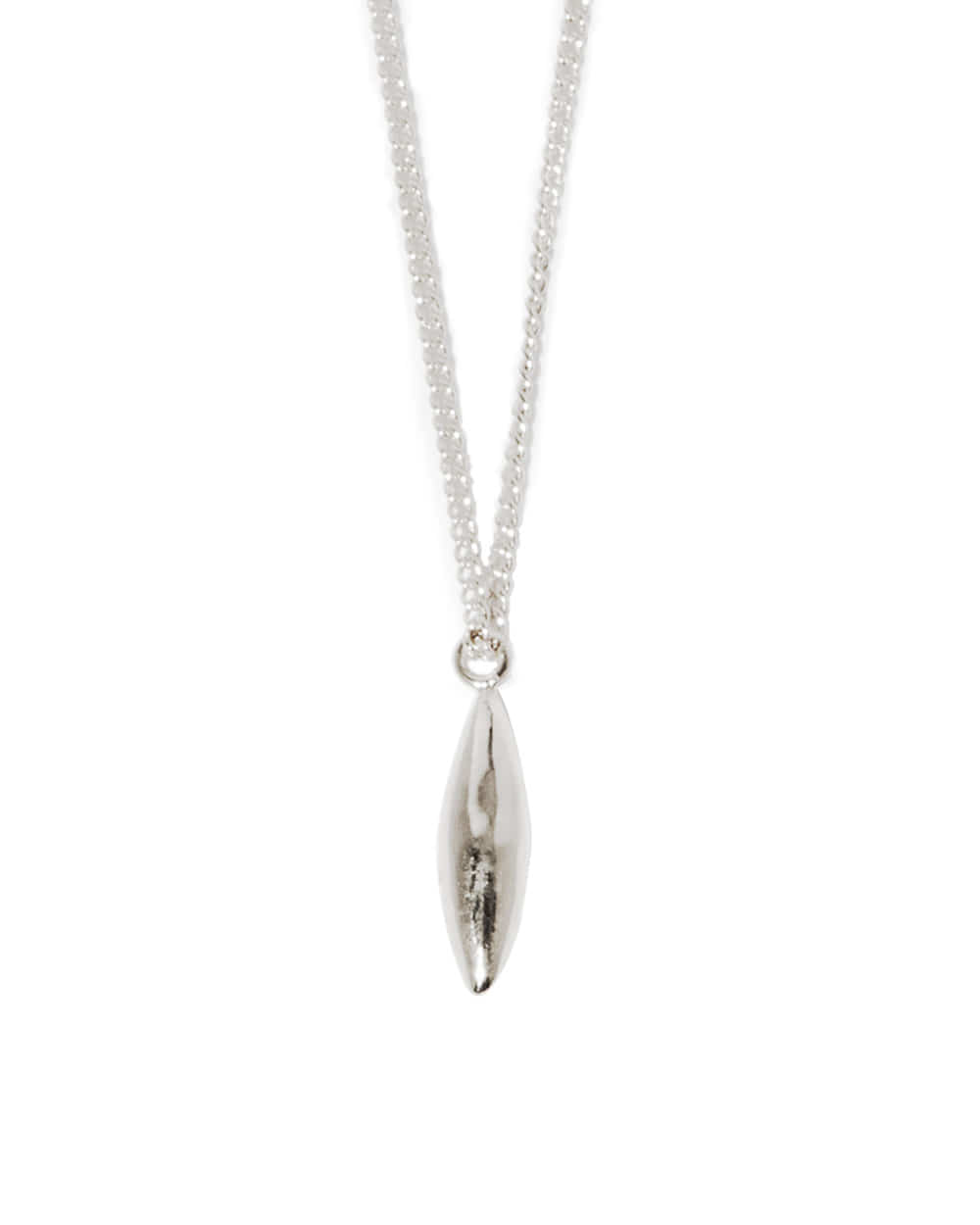 Snowdrop necklace_Silver