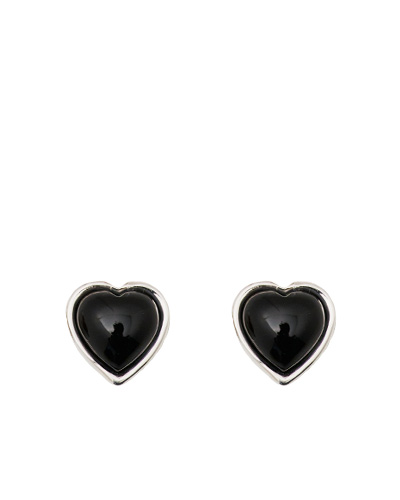 Love charm earring/ Silver