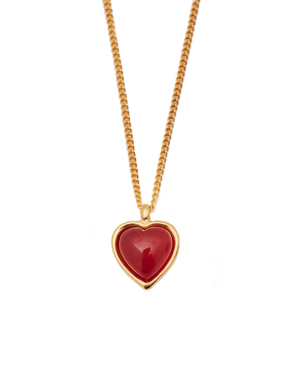 Love charm necklace/ Gold